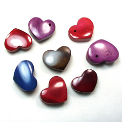 tagua slice jewelry forms