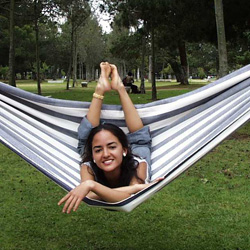 happy customer of our hammocks