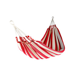 hammock cotton stripe red