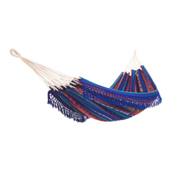 haengematte acryl otavalo otavalenia fringe blau