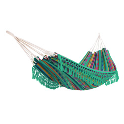 hamac acrylique otavalo otavalenia fringe aqua