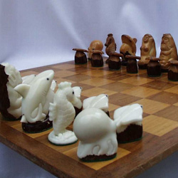 jeux chec de tagua Neptuno