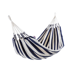 hammock cotton stripe blue